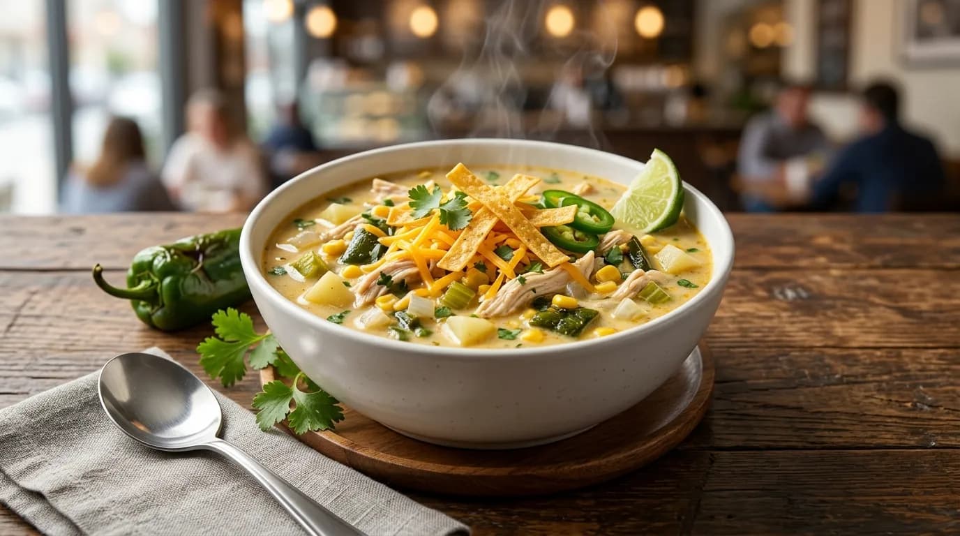 Chicken Poblano Soup