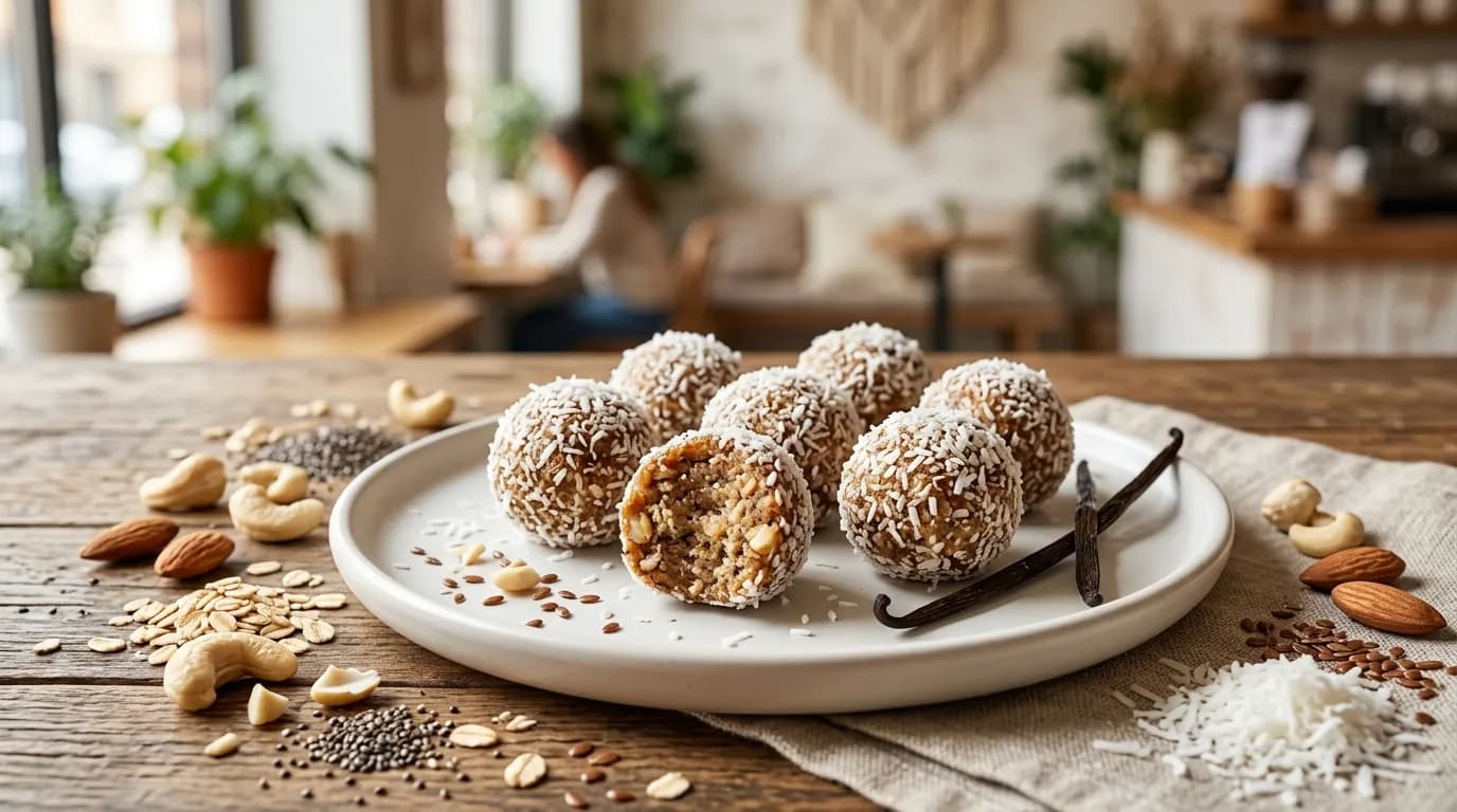 Vanilla Plant Protein Bites